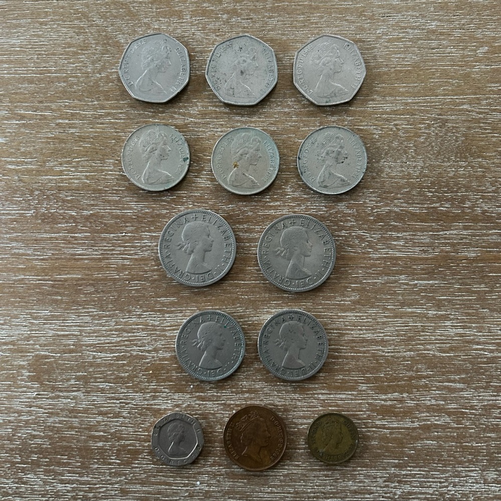 Lot of England United Kingdom British Circulated Coins